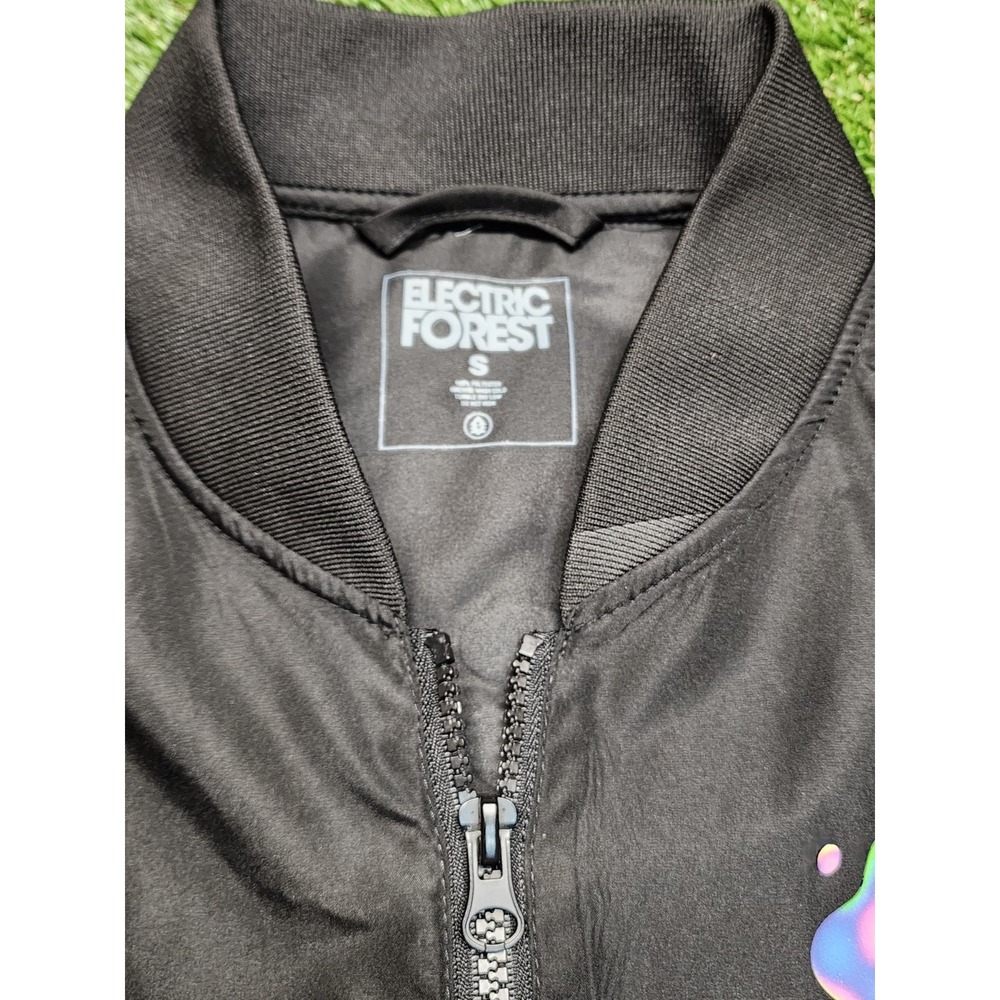 Rothbury Electric Forest EDM Festival Graphic Thin Jacket Small Full Zip 2024 - Picture 3 of 5